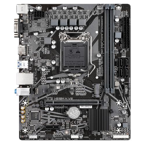 mATX H510M Mainboard mit 2 Anschlüssen DDR4, SATA, PCIe, HDMI, VGA und Decima M2, ideal für die Montage von PCs mit mittlerer Leistung. mATX H510M Mainboard mit 2 Anschlüssen DDR4, SATA, PCIe, HDMI, VGA und Decima M2, ideal für die Montage von PCs mit mittlerer Leistung. von VoltShine