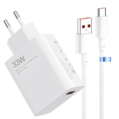 33W USB Ladegerät mit Typ C Ladekabel 2M für Xiaomi Mi 13 Mi 12 Mi12Pro Mi11 11 Ultra Mi11 lite Mi 10 Redmi Note 12 12 s 11 11 Pro 10 10 Pro Poco X4 X3 F4 G 33W USB Ladegerät mit Typ C Ladekabel 2M für Xiaomi Mi 13 Mi 12 Mi12Pro Mi11 11 Ultra Mi11 lite Mi 10 Redmi Note 12 12 s 11 11 Pro 10 10 Pro Poco X4 X3 F4 G von VoltWave