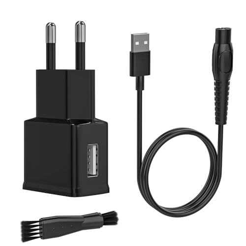5V Oneblade Ladekabel für Philips Norelco Rasierer One Blade 360 QP2724 QP2834 MG5910 MG7910 QP4530 QP4631, Beard Trimmer Netzteil Ladegerät mit Kabel 5V Oneblade Ladekabel für Philips Norelco Rasierer One Blade 360 QP2724 QP2834 MG5910 MG7910 QP4530 QP4631, Beard Trimmer Netzteil Ladegerät mit Kabel von VoltWave