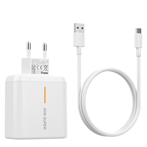 65W USB Ladegerät für Oppo Super VOOC Charge USB Netzteil mit Ladekabel USB Typ C Adapter Schnellladegerät für Oppo Find X5 X5 Pro X5 Lite X3 Pro X3 Neo X2 X2 Pro N2 Flip Reno 8T 65W USB Ladegerät für Oppo Super VOOC Charge USB Netzteil mit Ladekabel USB Typ C Adapter Schnellladegerät für Oppo Find X5 X5 Pro X5 Lite X3 Pro X3 Neo X2 X2 Pro N2 Flip Reno 8T von VoltWave