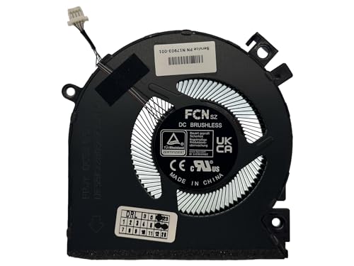 VoltaGuru CPU-Lüfter für HP Victus 15-FA 15-FB 15Z-FB NP: DFS5K22B056737 ND85C26-21J19 N13304-001 N13306-001 N17903-001 N17902-001 01 CN: von VoltaGuru