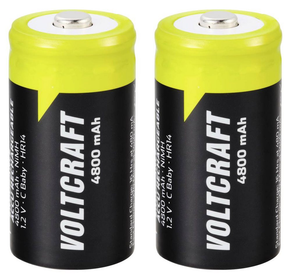VOLTCRAFT NiMH Baby-Akkus 4800 mAh, 2er Akku VOLTCRAFT NiMH Baby-Akkus 4800 mAh, 2er Akku von Voltcraft