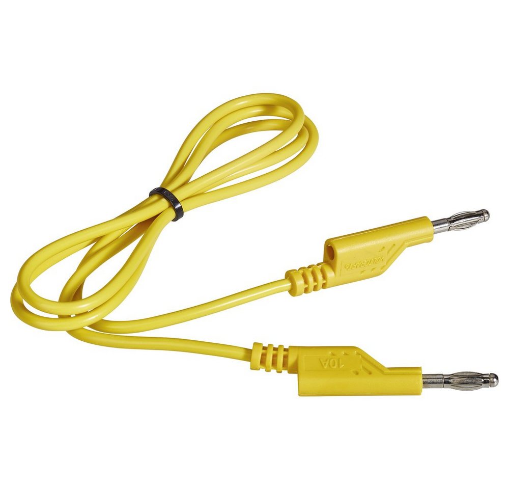VOLTCRAFT VOLTCRAFT Messleitung [Lamellenstecker 4 mm - Lamellenstecker 4 mm] 1 Kabelzubehör, (VC-10906595) von Voltcraft