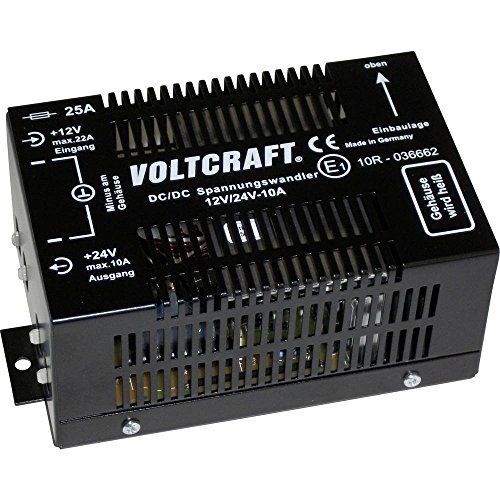 VOLTCRAFT 12/10 DC/DC-Wandler 12 V/DC - 24 V/DC/10 A 240 W von Voltcraft
