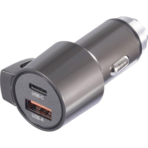 Voltcraft VC-CPS-45W USB Ladegerät 1x USB-A, 1x USB-C® KFZ von Voltcraft