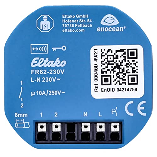 Eltako Funk-Relaisaktor 30100540 FR62-230V mit EnOcean Funksystem 1 Stück von Voltking