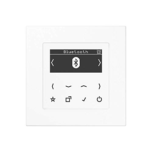 Jung Smart Radio DAB Bluetooth Komplett-Set Serie A Weiß DABABTWW mit 1-Fach Rahmen A5581BFWW Jung Smart Radio DAB Bluetooth Komplett-Set Serie A Weiß DABABTWW mit 1-Fach Rahmen A5581BFWW von Voltking