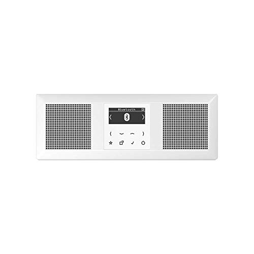 Jung Smart Radio DAB Bluetooth Komplett-Set Serie AS Weiß mit 2 Lautsprechern DABA2BTWW und 3-Fach Rahmen AS583W Jung Smart Radio DAB Bluetooth Komplett-Set Serie AS Weiß mit 2 Lautsprechern DABA2BTWW und 3-Fach Rahmen AS583W von Voltking