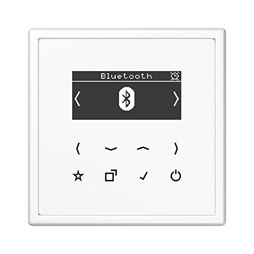 Jung Smart Radio DAB Bluetooth Komplett-Set Serie LS Weiß DABLSBTWW mit 1-Fach Rahmen LS981WW Jung Smart Radio DAB Bluetooth Komplett-Set Serie LS Weiß DABLSBTWW mit 1-Fach Rahmen LS981WW von Voltking