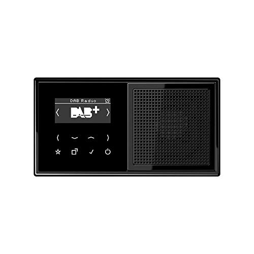Jung Smart Radio DAB Komplett-Set Schwarz Serie LS DABLS1SW mit Lautsprecher und 2-Fach Rahmen LS982SW Jung Smart Radio DAB Komplett-Set Schwarz Serie LS DABLS1SW mit Lautsprecher und 2-Fach Rahmen LS982SW von Voltking