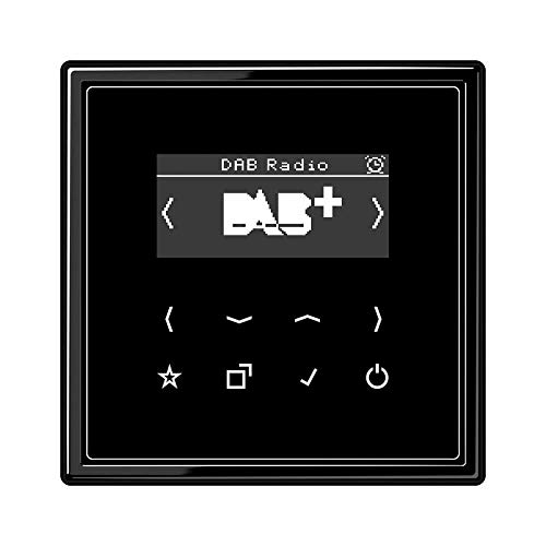 Jung Smart Radio DAB Komplett-Set Schwarz Serie LS DABLSSW mit 1-Fach Rahmen LS981SW Jung Smart Radio DAB Komplett-Set Schwarz Serie LS DABLSSW mit 1-Fach Rahmen LS981SW von Voltking