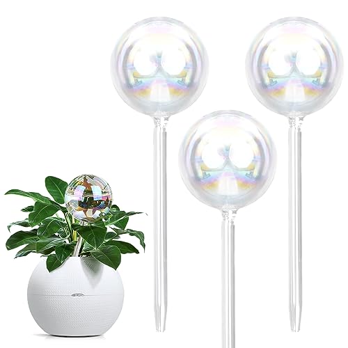 Volumoon 3 Stück Bunte Bewässerungskugeln aus Glas,Transparent Bewässerungskugeln,Pflanzen Gießkugeln,Selbstbewässernde Glühbirnen,Bewässerung Kugeln,für Zimmerpflanzen,Garten und Balkon Volumoon 3 Stück Bunte Bewässerungskugeln aus Glas,Transparent Bewässerungskugeln,Pflanzen Gießkugeln,Selbstbewässernde Glühbirnen,Bewässerung Kugeln,für Zimmerpflanzen,Garten und Balkon von Volumoon