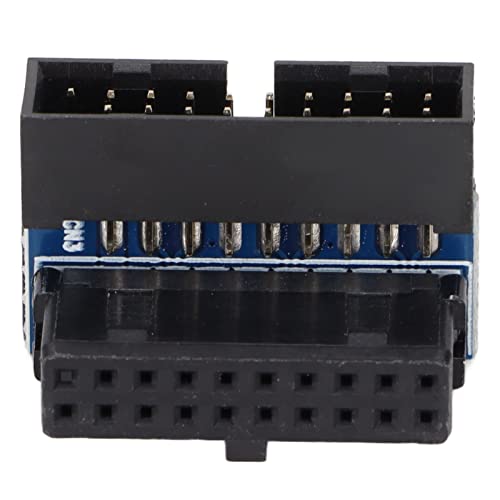 USB3.0-Adapter, vertikaler Pin-Adapter Robuste, langlebige Signalverlustfreie Übertragung für Desktop-Motherboard von Voluxe