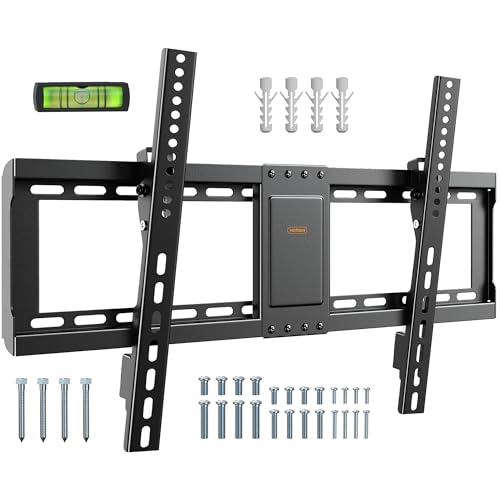 VonHaus TV Wandhalterung für 37-82"-Bildschirme, Bewegliche Wandhalterung Fernseher mit Wasserwaage, Flach zur Wand, Neigfunktion, 75kg Kapazität, Ferseher Halterung mit Max. VESA: 600x400 mm VonHaus TV Wandhalterung für 37-82"-Bildschirme, Bewegliche Wandhalterung Fernseher mit Wasserwaage, Flach zur Wand, Neigfunktion, 75kg Kapazität, Ferseher Halterung mit Max. VESA: 600x400 mm von VonHaus