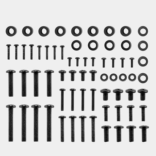 VonHaus – Universelles TV-Halter VESA Schrauben Set – Kompatibel mit den Meisten TVs und Bildschirmen bis 80” – Mit 4, M5, M6 & M7 Schrauben, Abstandhaltern und Unterlegescheiben – 68 Stck VonHaus – Universelles TV-Halter VESA Schrauben Set – Kompatibel mit den Meisten TVs und Bildschirmen bis 80” – Mit 4, M5, M6 & M7 Schrauben, Abstandhaltern und Unterlegescheiben – 68 Stck von VonHaus