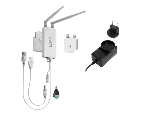 VONETS Industrie 2.4GHz WLAN Bridge Ethernet WiFi Router Wireless Repeater WiFi Hotspot Extender Signalverstärker 2 RJ45 Ports für DVR PLC Netzwerkgeräte mit 12V/1A Netzteil Adapter VAP11S VONETS Industrie 2.4GHz WLAN Bridge Ethernet WiFi Router Wireless Repeater WiFi Hotspot Extender Signalverstärker 2 RJ45 Ports für DVR PLC Netzwerkgeräte mit 12V/1A Netzteil Adapter VAP11S von Vonets