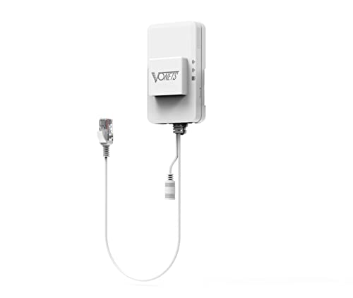 VONETS VAR1200-L Industrial Gigabit Dual Band WiFi Bridge/Router 1200M WiFi to Ethernet Adapter mit intelligentem Lüfter, 3 Gigabit Port, POE, DC/USB Powered für Industrienetzwerke Medizinische Geräte von Vonets