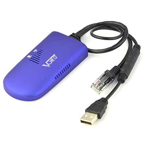 Vonets VAP11G-300 2,4-GHz-Band-WLAN-Brückenadapter Wireless auf LAN 300 Mbit/s 802.11b/g/n für Überwachung, Sicherheitssystem, elektronische Waage mit Access Point-Funktion Interne Zwei Antennen von Vonets