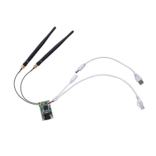 Vonets VM300-H 2,4GHz Mini Modul Wireless Access Point,Repeater,Brücke,mit 2 Externen Antennen,sehr Geeignet für Industrielle Integration und Zweitentwicklung von Vonets