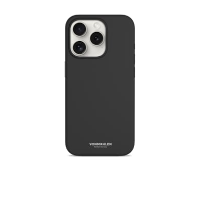 Vonmählen Eco Silicone Case for iPhone 15 Pro  Black von Vonmählen