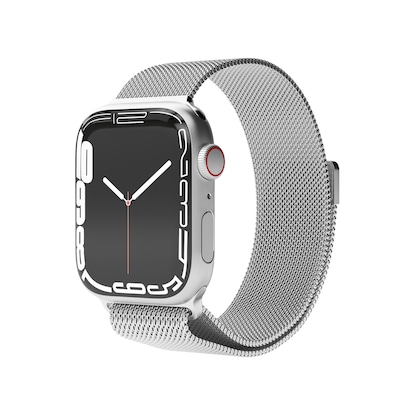 Vonmählen Milanese Loop Case 2 Band One Silver 42/44/45/49mm von Vonmählen