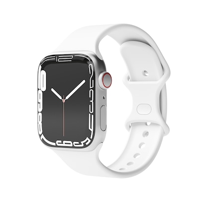 Vonmählen Silicone Loop Case 2 Band One White 42/44/45/49mm von Vonmählen