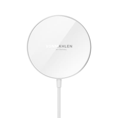 Vonmählen Wireless Charger Aura Mini magnet. Ladekabel White von Vonmählen