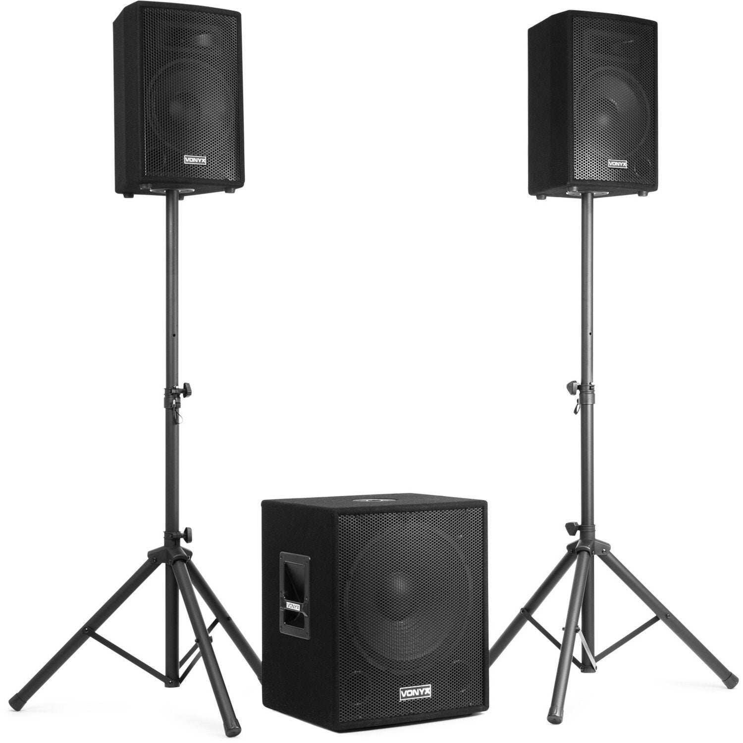 (B-Ware) Vonyx VX1015BT 2.1 Active Speaker System von Vonyx