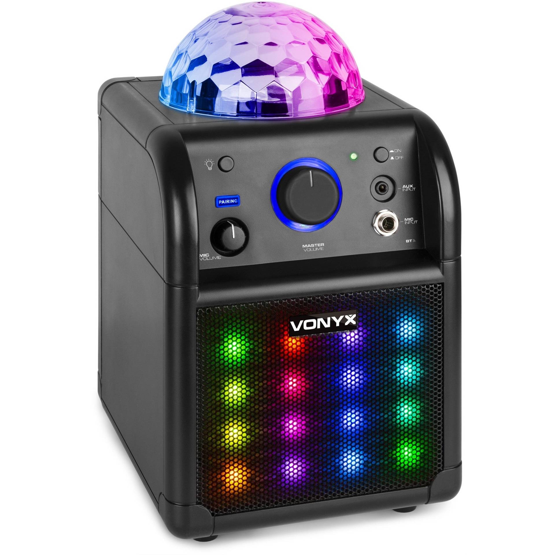 Vonyx SBS50B-PLUS Karaoke Machine with Built-In Light Effects von Vonyx