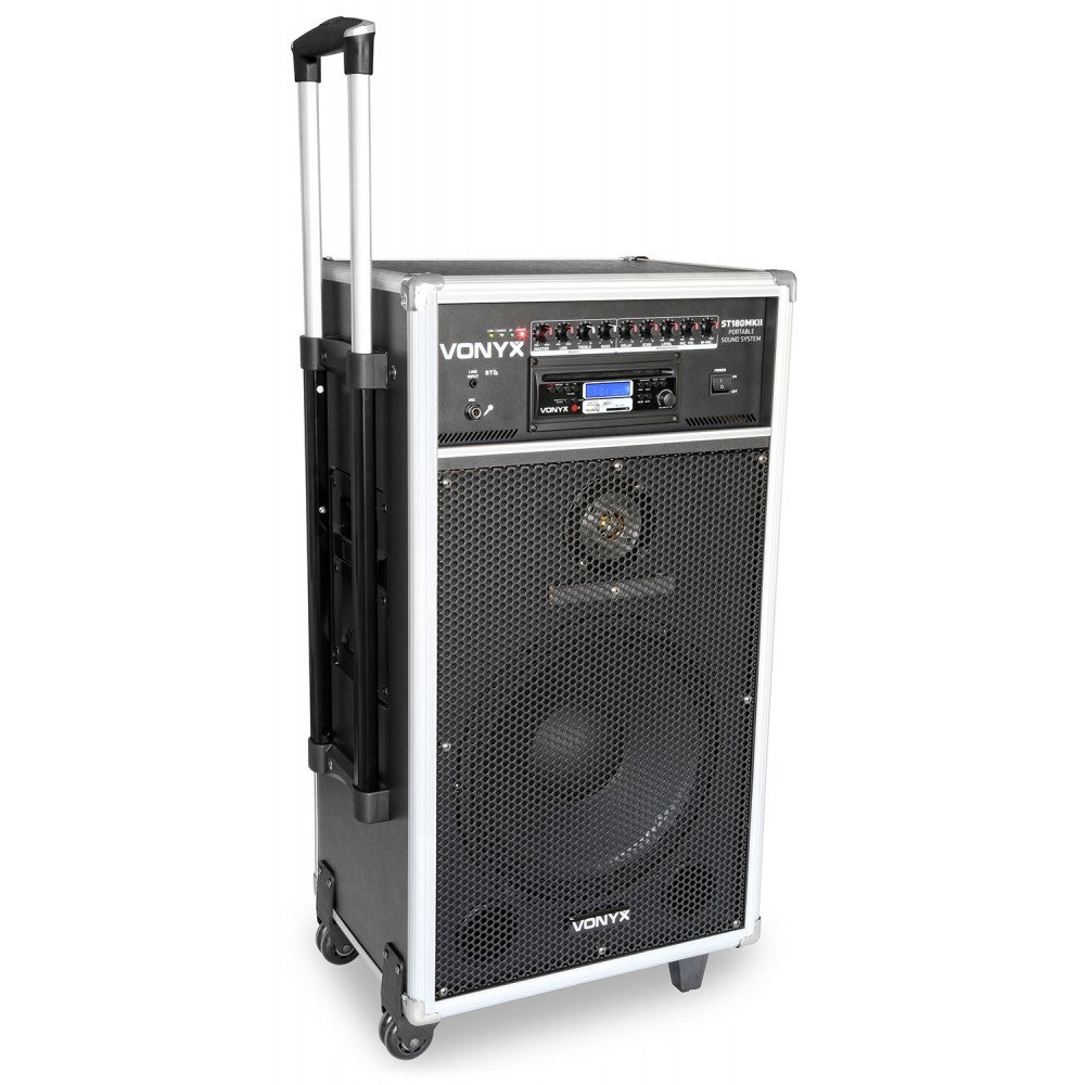 Vonyx ST-180 mobiles Soundsystem mit Mikrofonen von Vonyx