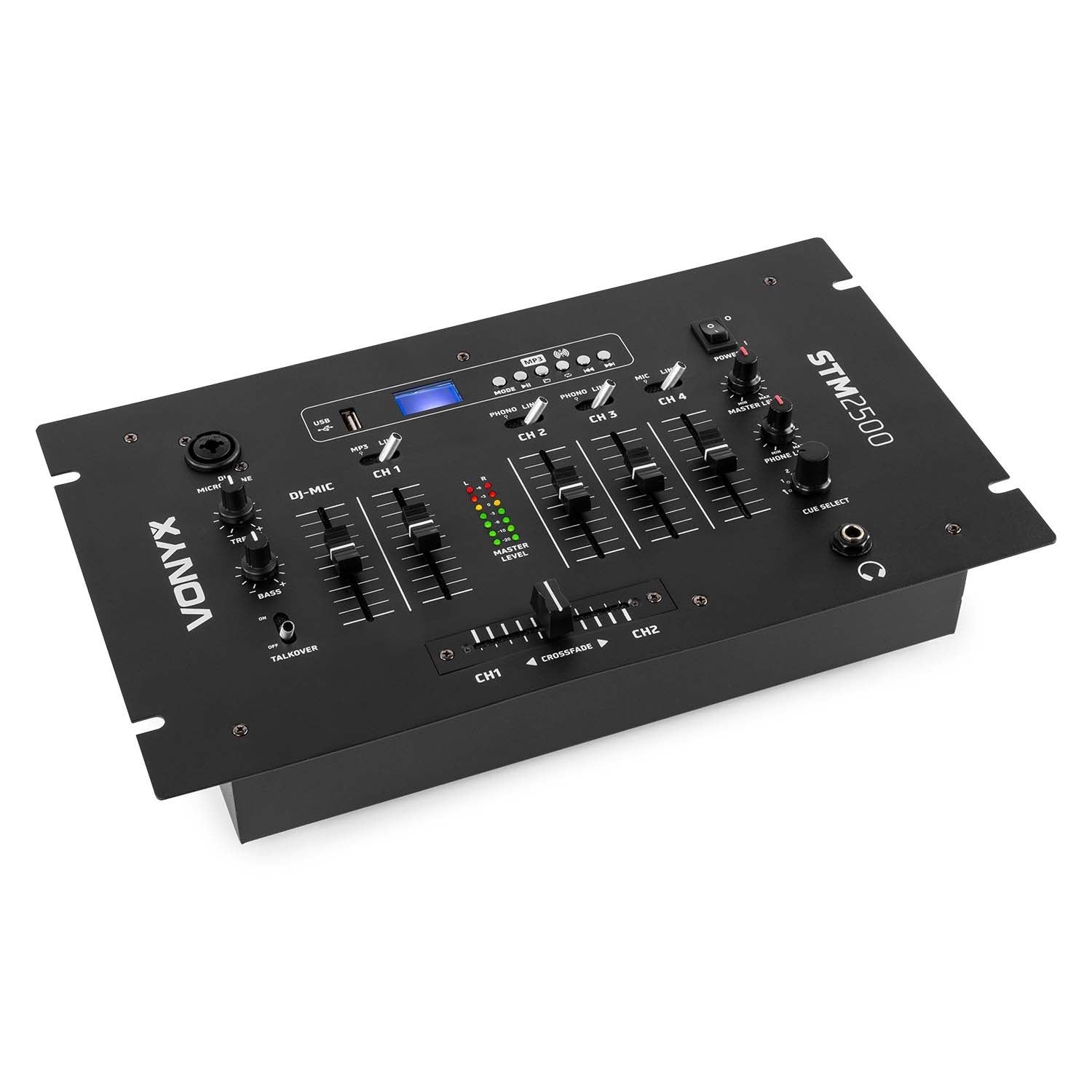 Vonyx STM2500 5-Channel Mixer with USB and Bluetooth von Vonyx