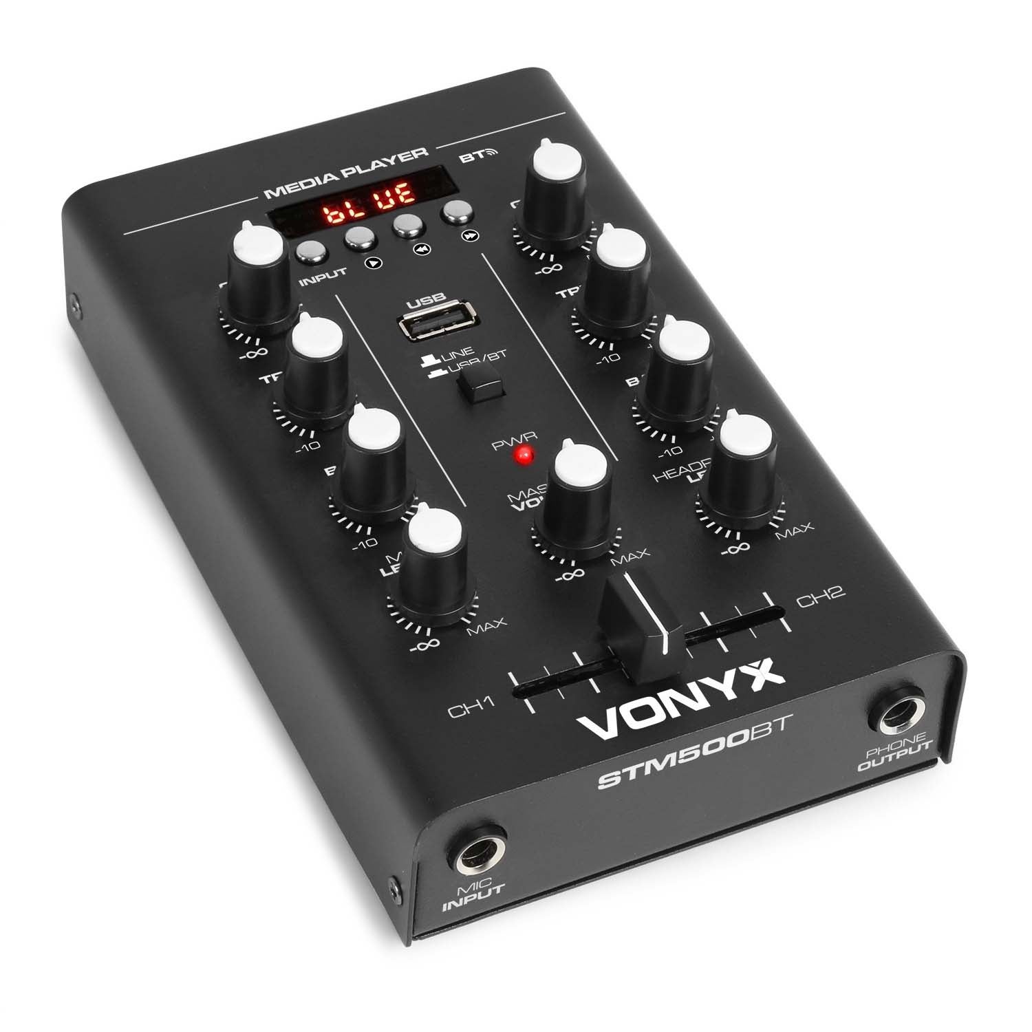 Vonyx STM500BT 2-Channel Mixer with Bluetooth/MP3 von Vonyx