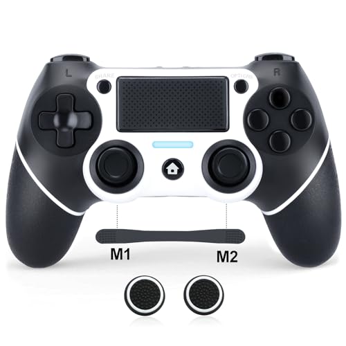 VooFun Controller Kompatibel für PS4, Wireless Controller Kompatibel mit PS4 Pro Slim, Bluetooth Gamepad mit Dual Vibration,6-Achsen Sensor, Touchpad, Stereo Kopfhörerbuchse, Turbo,1000mAh Akku VooFun Controller Kompatibel für PS4, Wireless Controller Kompatibel mit PS4 Pro Slim, Bluetooth Gamepad mit Dual Vibration,6-Achsen Sensor, Touchpad, Stereo Kopfhörerbuchse, Turbo,1000mAh Akku von VooFun