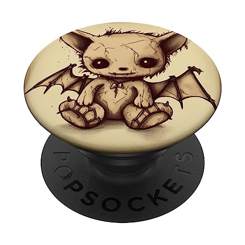 Süßer Voodoo Fledermaus, Voodoo PopSockets Klebender PopGrip Süßer Voodoo Fledermaus, Voodoo PopSockets Klebender PopGrip von Voodoo Doll Wicked Acupuncture Demon Gifts