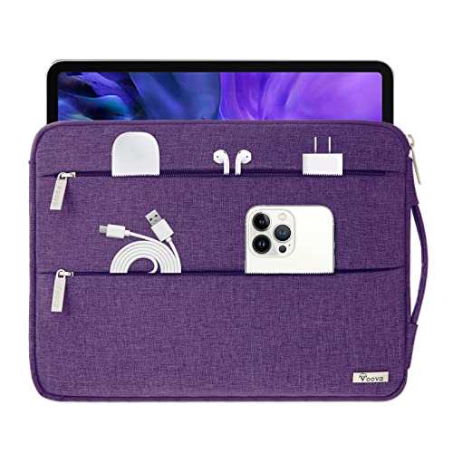 Voova Laptop Hülle 14 14.6 Zoll Wasserdicht Laptophülle Laptop Tasche mit Handgriff Laptop Sleeve Notebook Case für MacBook Air Pro Lenovo ASUS Acer Samsung Dell HP Laptoptasche Violett von Voova