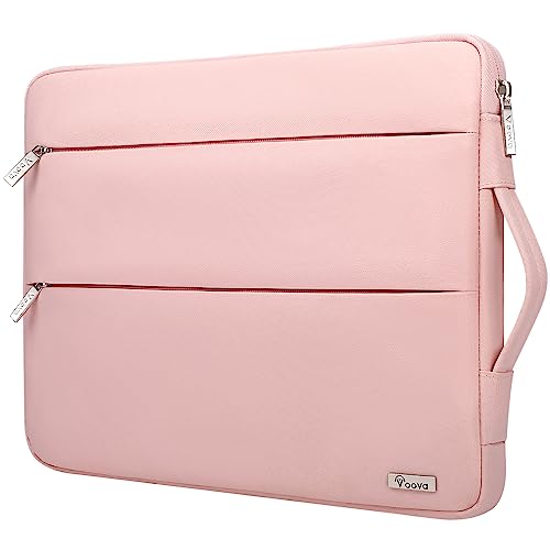 Voova Laptophülle 15 6 15.6 16 zoll Laptop Hülle Macbook Pro 16 Notebook Tasche Sleeve Case Bag Schutzhülle Laptoptasche Notebooktasche Damen Herren Prinzessin Rosa von Voova