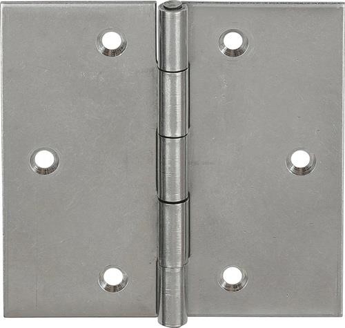 10 Stk. Vormann Scharnier 10503 H.80mm B.80mm S.1,5mm VA gerollt,ktg. 010503080 von Vormann