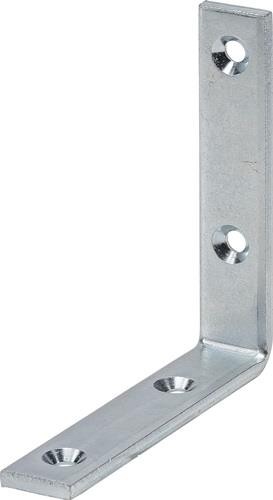 10 Stk. Vormann Winkel sta.L.80mm B.20mm S.5mm STA blau verz.Loch-D.5mm von Vormann
