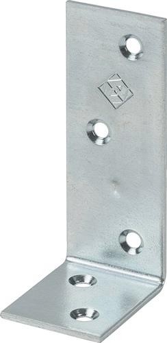 20 Stk. Vormann Balkenwinkel L80x40 mmmm B.30mm sta.STA blau verz.S.2mm von Vormann