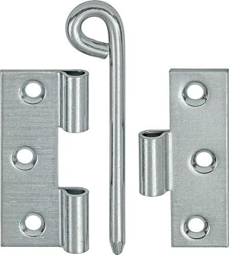 20 Stk. Vormann Kulissenscharnier H.70mm B.55mm S.3mm STA blau verz.geschlagen von Vormann