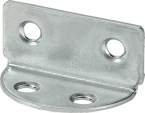 25 Stk. Vormann Spanplattenwinkel Maß a 40mm Schenkel-L.40mm verz. 000174005Z von Vormann