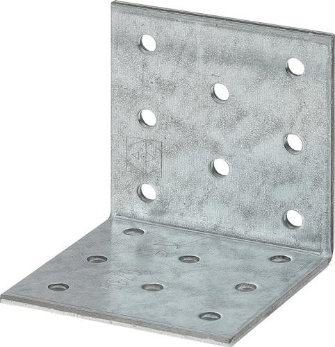 50 Stk. Vormann Lochplattenwinkel 80x80x80mm S.2,5mm 070941000 von Vormann