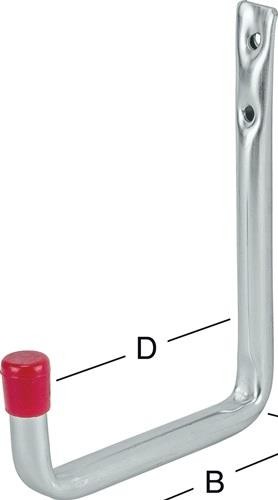 Vormann Wandhaken U-Form o.Gummierung A.250mm STA verz. 001450008Z Vormann Wandhaken U-Form o.Gummierung A.250mm STA verz. 001450008Z von Vormann
