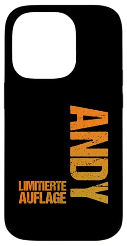 Andreas Andy Hülle für iPhone 14 Pro Andreas Andy Hülle für iPhone 14 Pro von Vorname Andreas Andi