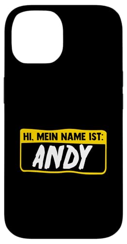 Andreas Andy Hülle für iPhone 14 Andreas Andy Hülle für iPhone 14 von Vorname Andreas Andi