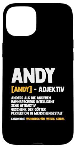 Andreas Andy Hülle für iPhone 15 Plus Andreas Andy Hülle für iPhone 15 Plus von Vorname Andreas Andi