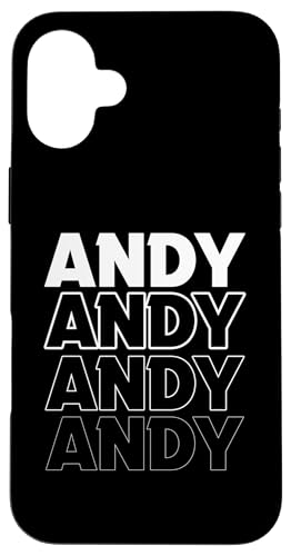 Andreas Andy Hülle für iPhone 16 Plus Andreas Andy Hülle für iPhone 16 Plus von Vorname Andreas Andi