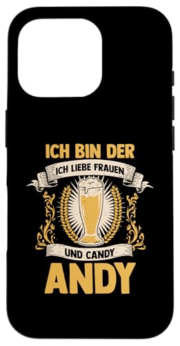 Andreas Andy Hülle für iPhone 16 Pro Andreas Andy Hülle für iPhone 16 Pro von Vorname Andreas Andi