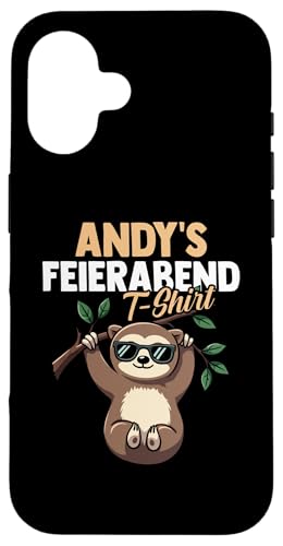 Andreas Andy Hülle für iPhone 16 Andreas Andy Hülle für iPhone 16 von Vorname Andreas Andi