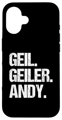 Andreas Andy Hülle für iPhone 16 Andreas Andy Hülle für iPhone 16 von Vorname Andreas Andi
